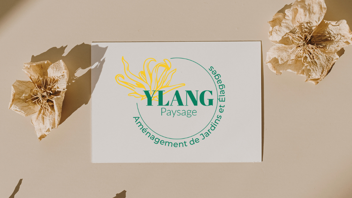 Ylang Paysage — Identité Visuelle MAXDEV Nice
